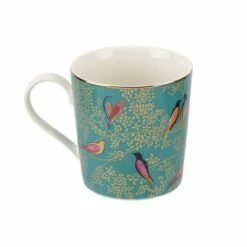 Sara Miller Chelsea Collection Green Mug -HARTS OF STUR Sales SMCG78914 XG Sara Miller Chelsea Collection Mug Green 2