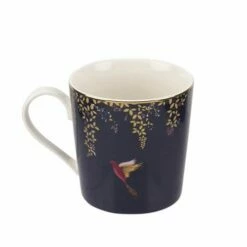 Sara Miller Chelsea Collection Navy Mug -HARTS OF STUR Sales SMCN78914 XG Sara Miller Chelsea Collection Mug Navy 2