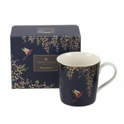 Sara Miller Chelsea Collection Navy Mug -HARTS OF STUR Sales SMCN78914 XG Sara Miller Chelsea Collection Mug Navy 3