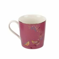Sara Miller Chelsea Collection Pink Mug -HARTS OF STUR Sales SMCP78914 XG Sara Miller Chelsea Collection Mug Pink 2
