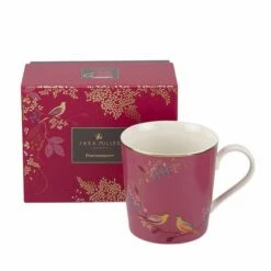 Sara Miller Chelsea Collection Pink Mug -HARTS OF STUR Sales SMCP78914 XG Sara Miller Chelsea Collection Mug Pink 3