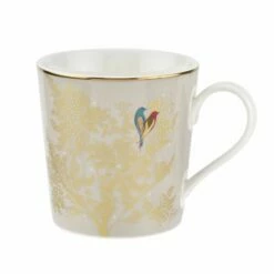 Sara Miller Chelsea Collection Light Grey Mug