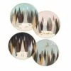 Sara Miller Frosted Pines Collection Set Of 4 Plates -HARTS OF STUR Sales SMFP78964 XG Sara Miller Frosted Pines Collection Set of 4 Plates