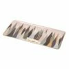 Sara Miller Frosted Pines Collection Deer Sandwich Tray