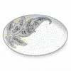 Sara Miller Artisanne Noir Paisley Large Oval Serving Platter -HARTS OF STUR Sales SMNP79421XT Sara Miller Artisanne Noir Large Oval Serving Platter Paisley
