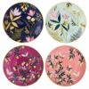 Sara Miller Orchard Set Of 4 Assorted Cake Plates -HARTS OF STUR Sales SMO78964 XG Sara Miller Orchard Set of 4 Assorted Cake Plates
