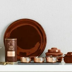 Scanpan Maitre D' Copper Mini Saucepot Set & Slate Board -HARTS OF STUR Sales SP77000301 Scanpan Maitre D Copper Mini Suace Pot Set 1