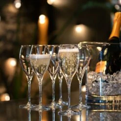 Dartington Just The One Prosecco Glass -HARTS OF STUR Sales ST31802 Dartington Just The One Prosecco Glass Lifestyle