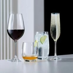 Dartington Six Set Of 6 Flute Glasses -HARTS OF STUR Sales ST326246PK Dartington Six Set Flute Glasses 5