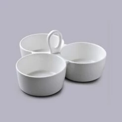 W.M.Bartleet & Sons 3 Part Serving Dish With Handle