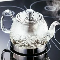 Judge Hob Top Induction 900ml Glass Teapot -HARTS OF STUR Sales TC331 Judge Stove Top Glass Teapot 900ml 2