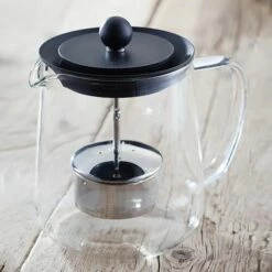 Judge 6 Cup Glass Teapot With Infuser 7 Judge 6 Cup Glass Teapot With Infuser -HARTS OF STUR Sales TC383 Judge Teaware 6 Cup Glass Teapot With Infuser 2