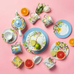 Katie Alice English Garden Tea Cup And Saucer -HARTS OF STUR Sales TCS001 Katie Alice English Garden Tea Cup And Saucer 3