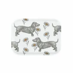Thornback & Peel Dog & Daisy Small Rectangular Birch Tray