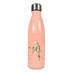 Wrendale Designs Giraffe Water Bottle -HARTS OF STUR Sales WB003 Wrendale Giraffe Water Bottle 2
