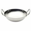 World Of Flavours Indian Large Stainless Steel Balti Dish -HARTS OF STUR Sales WFINDBALTI26 World Of Flavours Indian Large Stainless Steel Balti Dish