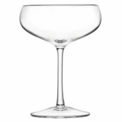LSA Wine Champagne Saucer 215ml Clear Set Of Four 6 LSA Wine Champagne Saucer 215ml Clear Set Of Four -HARTS OF STUR Sales WI24 G1154 08 301 LSA Wine Champagne Saucer Set Clear 1