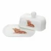 Wrendale Designs Calf Covered Butter Dish -HARTS OF STUR Sales WN4000XW Wrendale Covered Butter Dish Calf 1