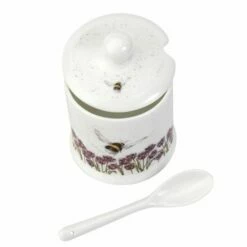 Wrendale Designs Bumble Bee Conserve Pot -HARTS OF STUR Sales WN4091 XD Wrendale Designs Conserve Pot Bumble Bee 2