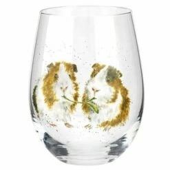 Wrendale Designs Set Of 4 Tumbler Glasses -HARTS OF STUR Sales WNA4312 XG Wrendale Designs Tumbler Set Assorted Domestic Animals 1