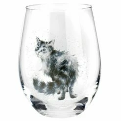 Wrendale Designs Set Of 4 Tumbler Glasses -HARTS OF STUR Sales WNA4312 XG Wrendale Designs Tumbler Set Assorted Domestic Animals 2