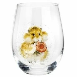 Wrendale Designs Set Of 4 Tumbler Glasses -HARTS OF STUR Sales WNA4312 XG Wrendale Designs Tumbler Set Assorted Domestic Animals 4