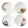 Wrendale Designs Set Of 4 Pasta Bowls (Badger, Hedgehog, Fox & Owl) 2 Wrendale Designs Set Of 4 Pasta Bowls (Badger, Hedgehog, Fox & Owl) -HARTS OF STUR Sales WNB4341 XB Wrendale Designs Pasta Bowl Set Of 4 Assorted