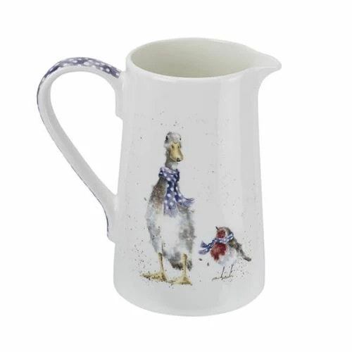 Wrendale Designs Christmas Jug Duck & Robin 4 Wrendale Designs Christmas Jug Duck & Robin - Image 2