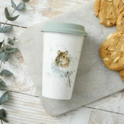 Wrendale Designs Mouse Travel Mug -HARTS OF STUR Sales WNOH78753 XW Wrendale Designs Mouse Travel Mug 4