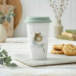 Wrendale Designs Mouse Travel Mug -HARTS OF STUR Sales WNOH78753 XW Wrendale Designs Mouse Travel Mug 5