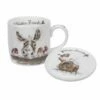 Wrendale Designs Fine Bone China Mug & Coaster Set Winter Friends Donkey & Robin 2 Wrendale Designs Fine Bone China Mug & Coaster Set Winter Friends Donkey & Robin -HARTS OF STUR Sales WNOZ3943XG Wrendale Designs Fine Bone China Mug And Coaster Set Winter Friends Donkey And Robin