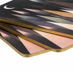 Sara Miller Frosted Pines Collection Set Of 4 Placemats -HARTS OF STUR Sales X0010549114 Sara Miller Frosted Pines Collection Set of 4 Placemats 2