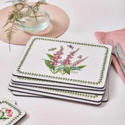 Portmeirion Botanic Garden Placemats Set Of 6 -HARTS OF STUR Sales X0010568013 Botanic Garden by Portmeirion Placemats Set of 6 2