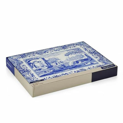Spode Blue Italian Set Of 6 Placemats 4 Spode Blue Italian Set Of 6 Placemats - Image 2
