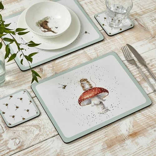 Wrendale Designs Set Of 6 Bee Placemats 5 Wrendale Designs Set Of 6 Bee Placemats - Image 3