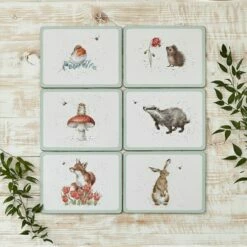 Wrendale Designs Set Of 6 Bee Placemats