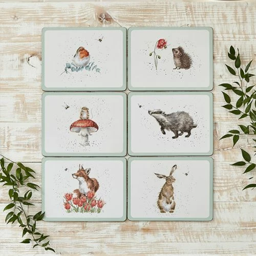 Wrendale Designs Set Of 6 Bee Placemats 3 Wrendale Designs Set Of 6 Bee Placemats