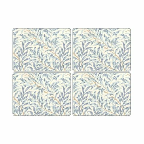 Morris & Co Willow Bough Blue Placemats Set Of 4 3 Morris & Co Willow Bough Blue Placemats Set Of 4