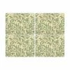 Morris & Co Willow Bough Green Placemats Set Of 4 -HARTS OF STUR Sales X0010648721V Morris And Co Set of Four Willow Bough Green Placemats