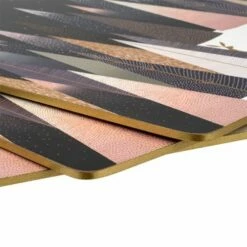 Sara Miller Frosted Pines Collection Set Of 4 Large Placemats -HARTS OF STUR Sales X0010649114 Sara Miller Frosted Pines Collection Set of Large Placemats 2