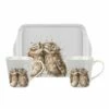 Wrendale Designs Mug & Tray Set Owl -HARTS OF STUR Sales X0011658893 Wrendale Mug and Tray Set Owl