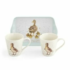 Wrendale Designs Lovely Mum Mug & Tray Set -HARTS OF STUR Sales X0011659124 Wrendale Designs Lovely Mum Mug And Tray Set 2
