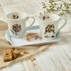 Wrendale Designs Mug & Tray Set Diet Starts Tomorrow -HARTS OF STUR Sales X0011659139 Wrendale Designs Mug And Tray Set Diet Starts Tomorrow 2