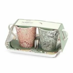 Morris & Co. Mug & Tray Set -HARTS OF STUR Sales X0011659175 Morris And Co Mug And Tray Set 2
