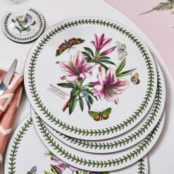 Portmeirion Botanic Garden Round Placemats Set Of 4 -HARTS OF STUR Sales X0012348013 Botanic Garden by Portmeirion Round Placemats Set of 4 1