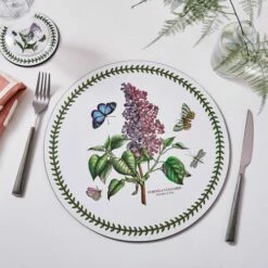 Portmeirion Botanic Garden Round Placemats Set Of 4 -HARTS OF STUR Sales X0012348013 Botanic Garden by Portmeirion Round Placemats Set of 4 2
