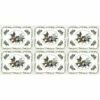 Portmeirion The Holly & The Ivy Set Of 6 Placemats With 6 FREE Coasters -HARTS OF STUR Sales X0012568038V The Holly And The Ivy 6 Placemats with 6 FREE Coasters