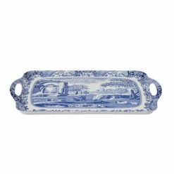 Spode Blue Italian Large Handled Tray -HARTS OF STUR Sales X0019518337 Spode Blue Italian Blue Italian Large Handled Tray 1