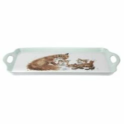 Wrendale Designs Fox Large Handle Tray -HARTS OF STUR Sales X0019519072 Wrendale Designs Large Handle Tray Fox 2