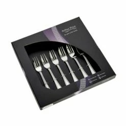 Arthur Price Classic Bead Set Of 6 Pastry Forks